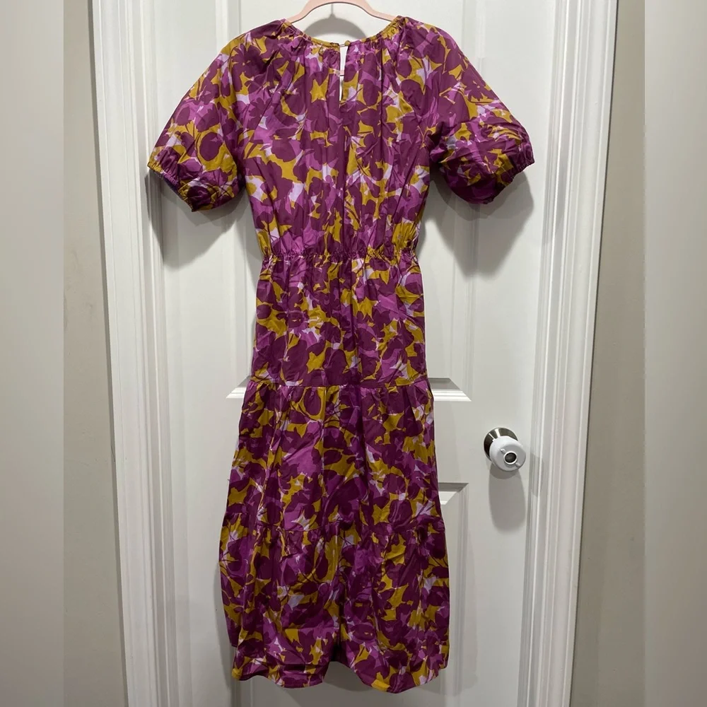 Rare Greylin Floral Tiered Maxi Dress Size Small - Picture 6 of 6